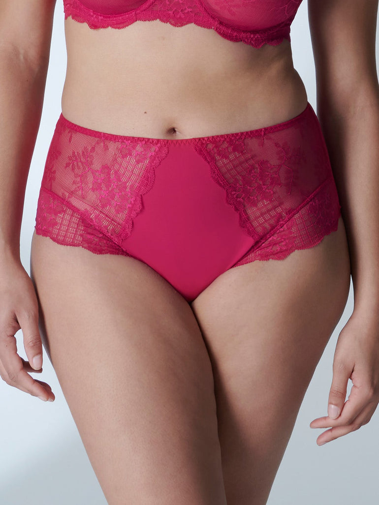 Reve Retro Brief Panty Cranberry Simone Perele