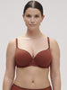 Andora 3D Plunge Bra Canyon Brown Simone Perele