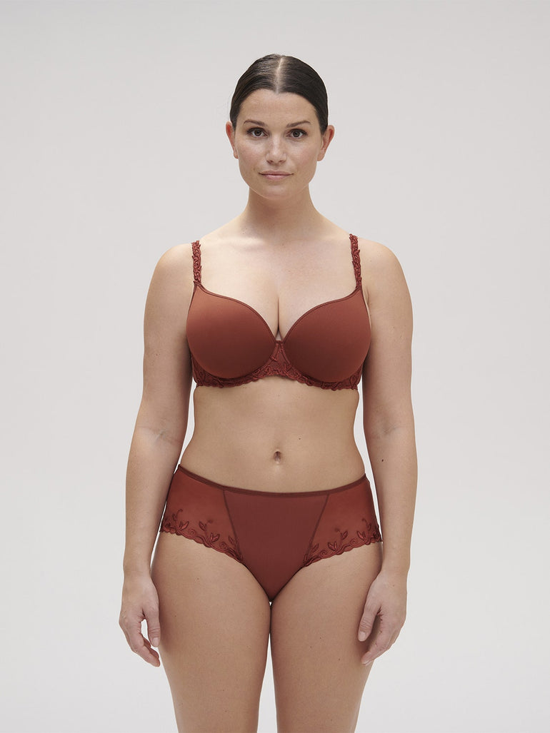 Andora 3D Plunge Bra Canyon Brown Simone Perele