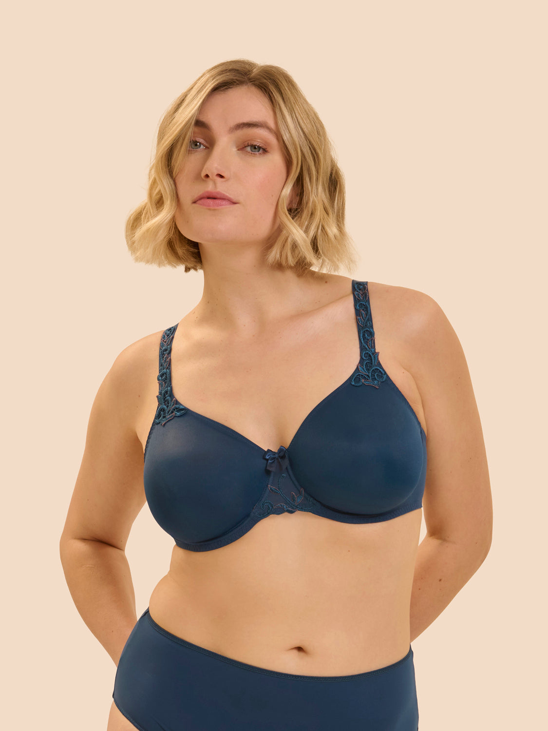 Andora Minimizer Bra Oil Blue - Simone Perele