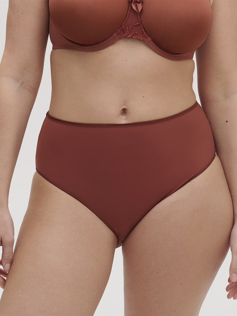 Andora Retro Brief Panty Canyon Brown Simone Perele