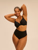 Essentiel Multiposition Unlined Bra Black Simone Perele