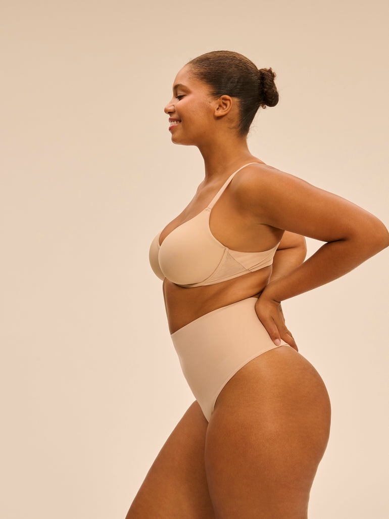 Essentiel Multiposition Unlined Bra Peau Rose Simone Perele