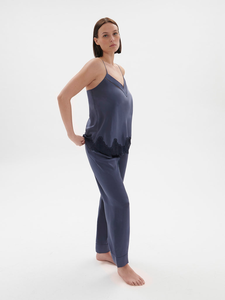 Dream Silk Pant Cinder Blue Simone Perele