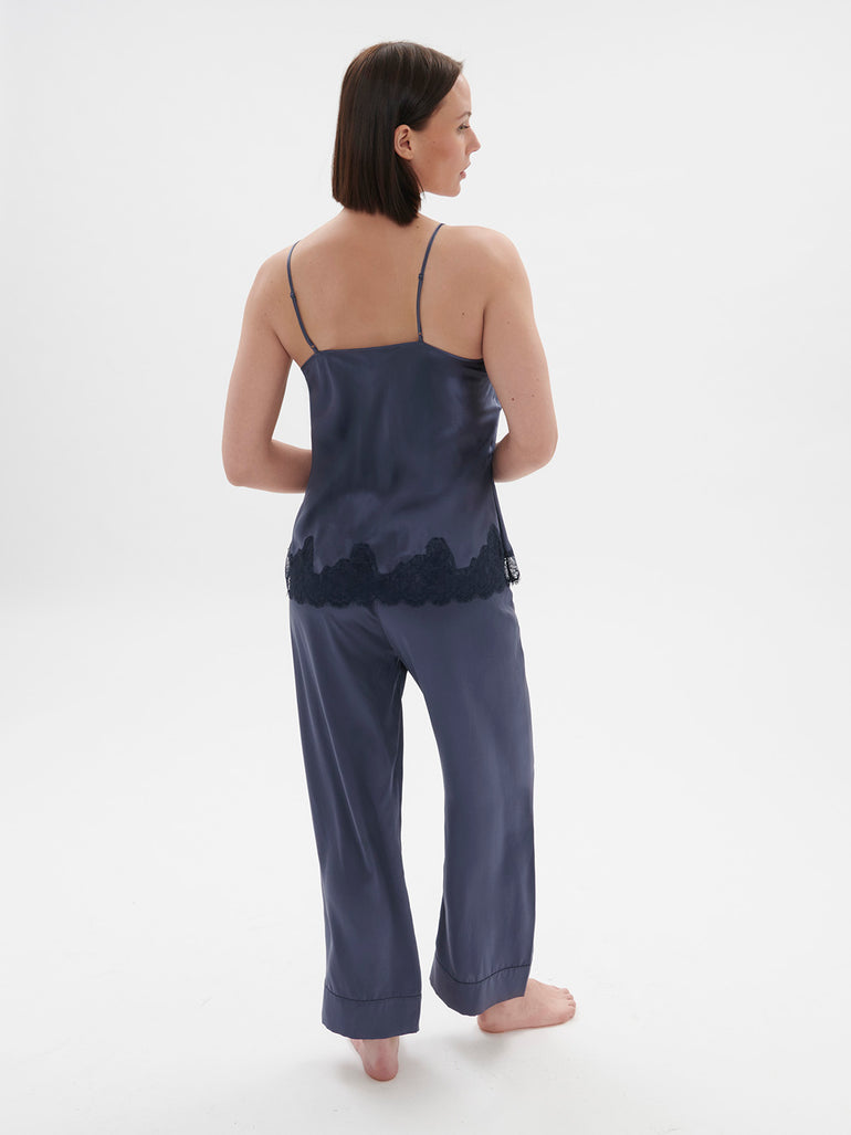 Dream Silk Pant Cinder Blue Simone Perele