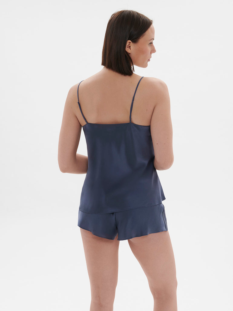 Dream Silk Top Cinder Blue Simone Perele