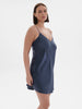 Dream Silk Dress Cinder Blue Simone Perele