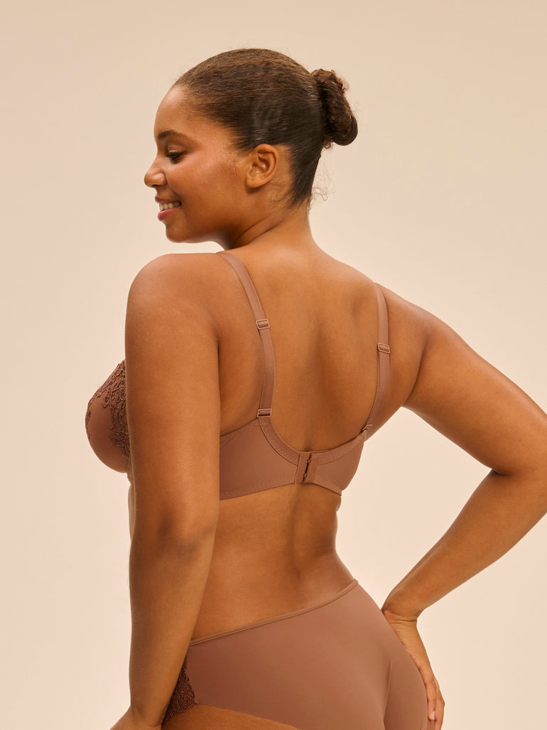 Simone Perele Saga Full Coverage Plunge Mocha