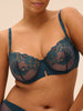 Simone Perele Saga Sheer Demi Bra Prestige Blue