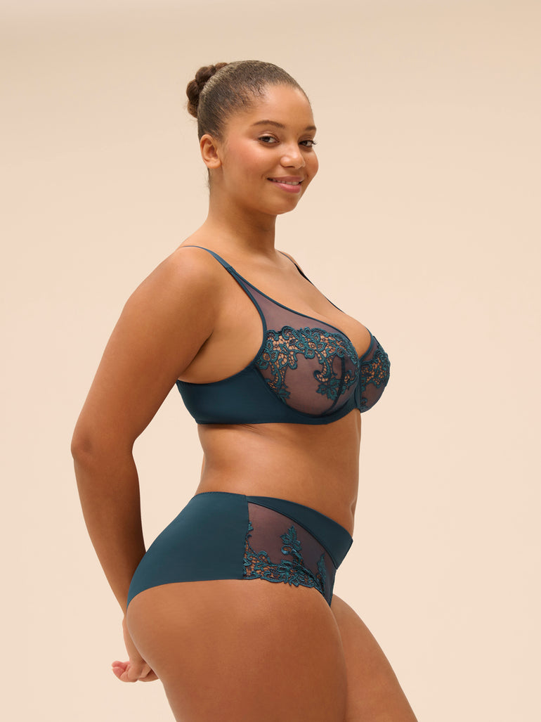 Simone Perele Saga Boyshort Panty Prestige Blue