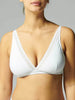 Eugenie Wireless Triangle Bra White Simone Perele