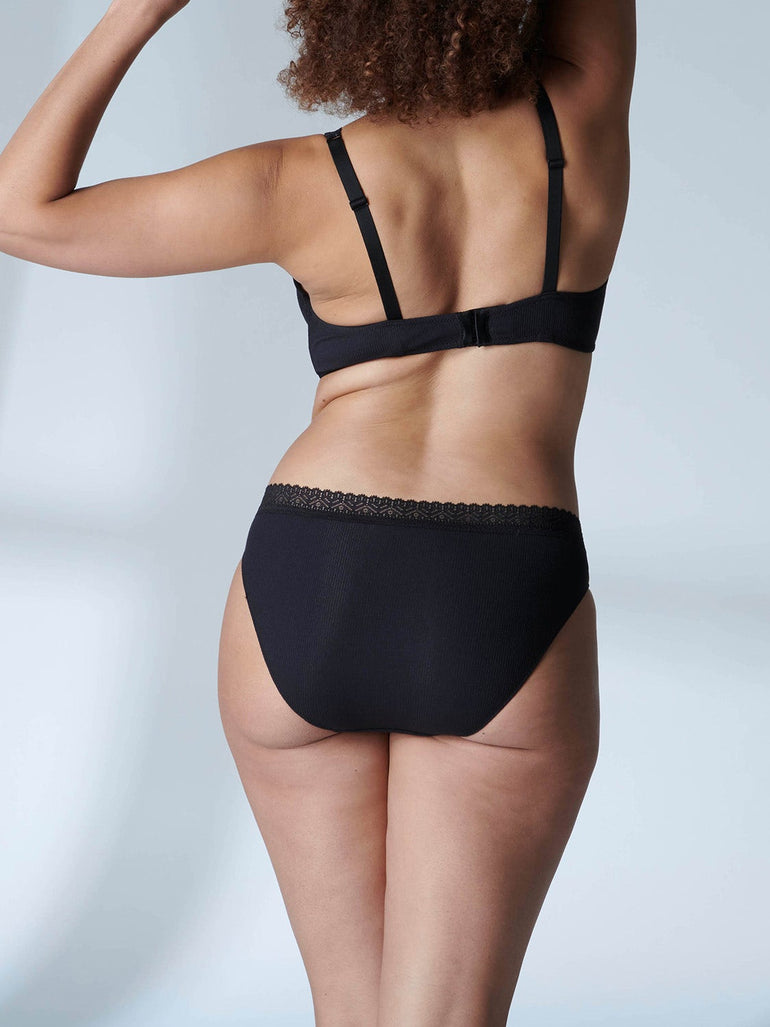 Eugenie Bikini Panty Black Simone Perele