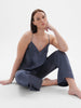 Nocturne Silk Top Cinder Blue Simone Perele