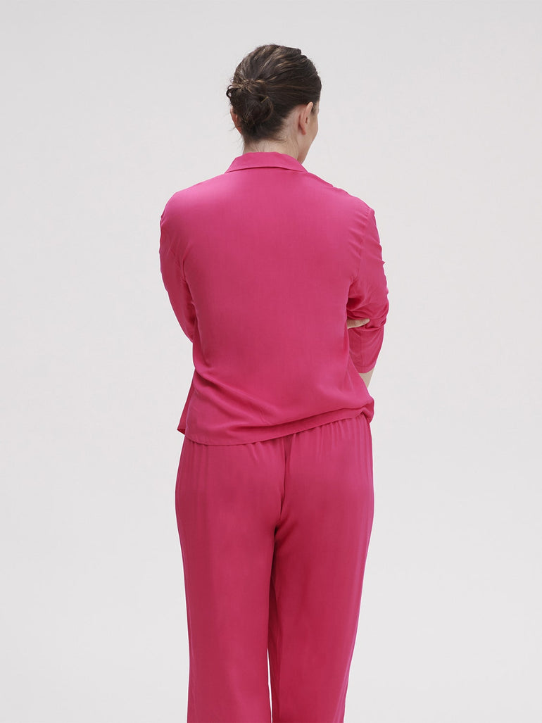 Songe Long Sleeve Top Pitaya Pink Simone Perele