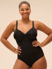 Subtile Underwire Bodysuit - Black
