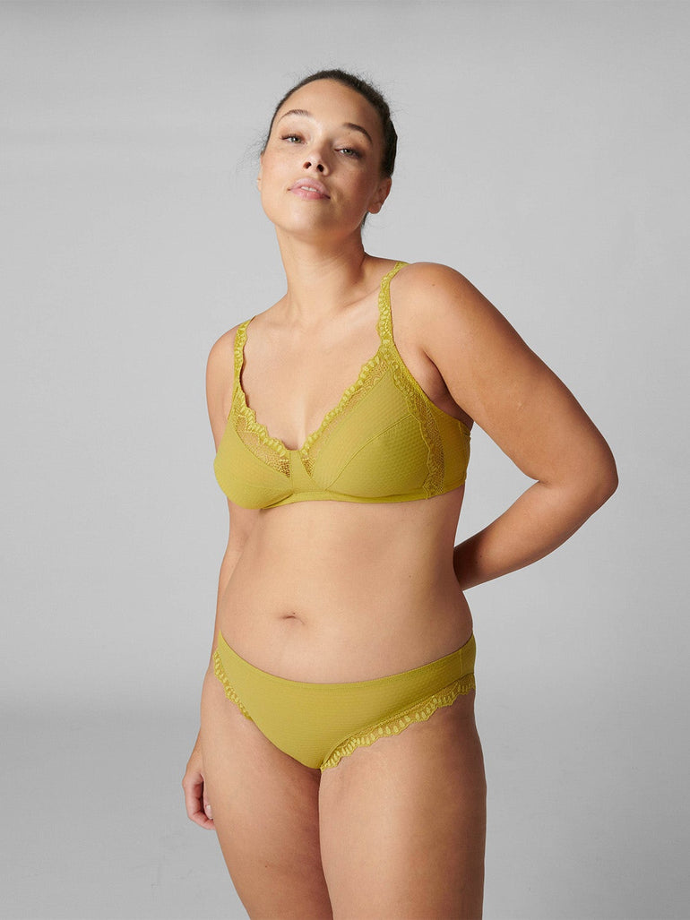 Candide Wireless Triangle Bra Matcha Simone Perele