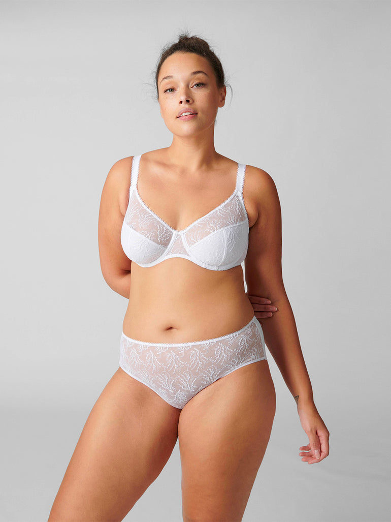 Opaline Full Cup Bra White Simone Perele