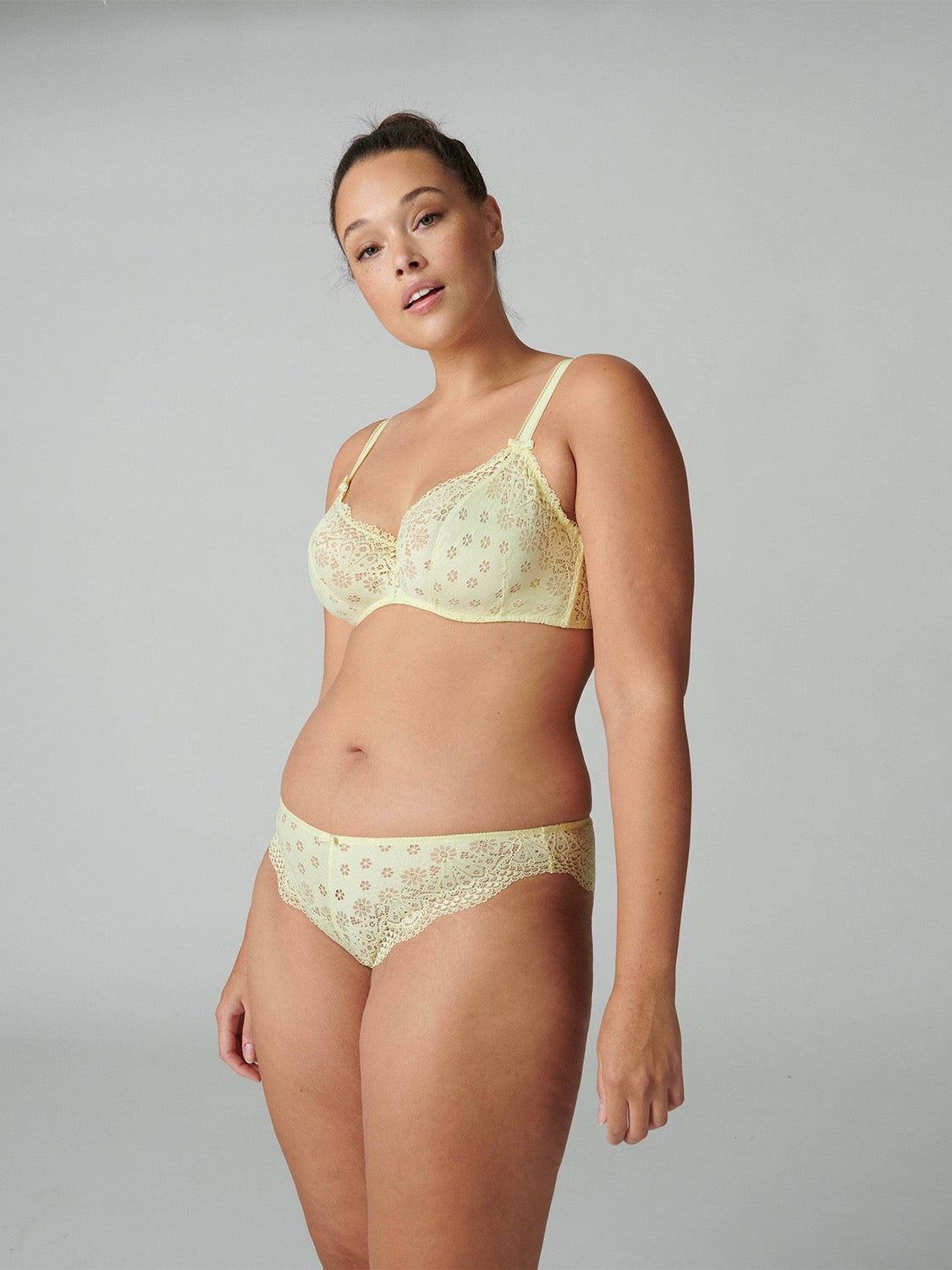 Simone Pérèle | Aimee Underwire Plunge - Yuzu Yellow