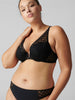 Hortense Triangle Push Up Bra Black Simone Perele