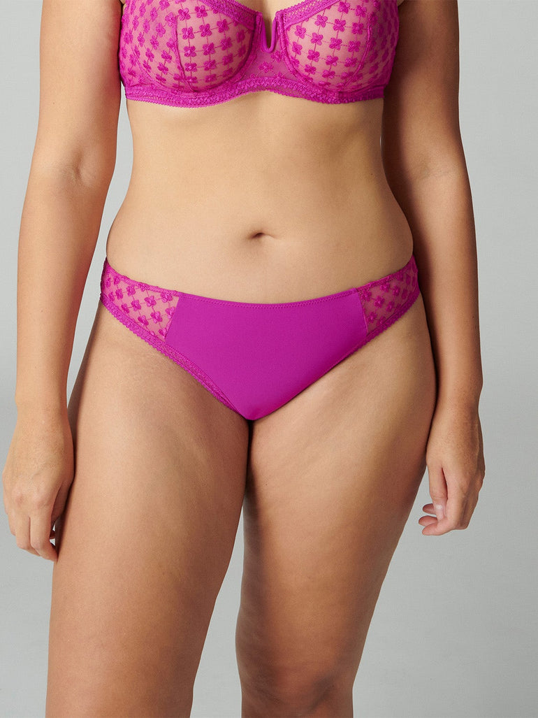 Hortense Bikini Panty Bougainvillea Simone Perele