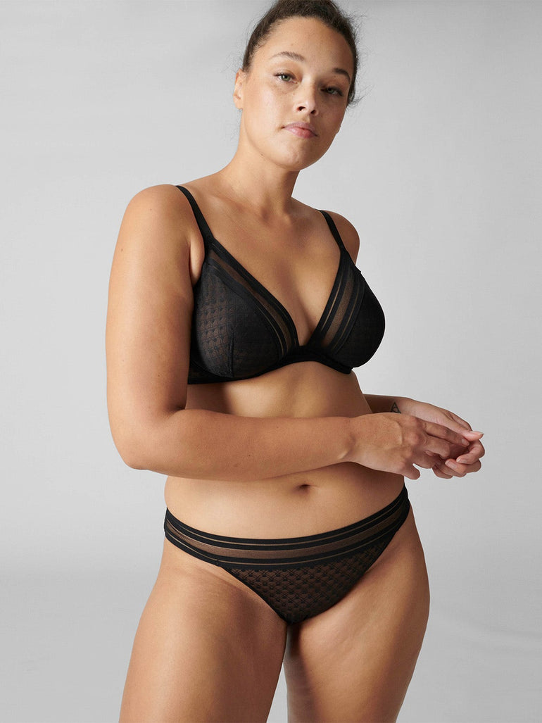 Iris Bikini Panty Black Simone Perele