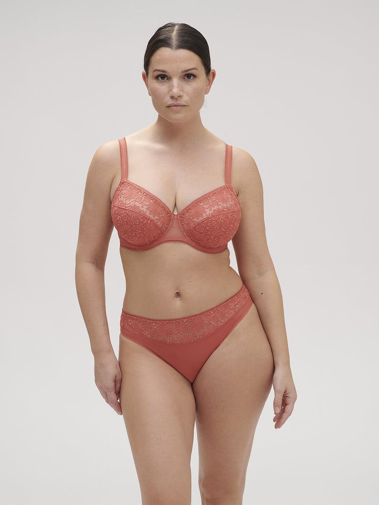 Amazone Full Cup Bra Texas Pink Simone Perele