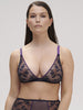 Adele Triangle Bralette Midnight Simone Perele