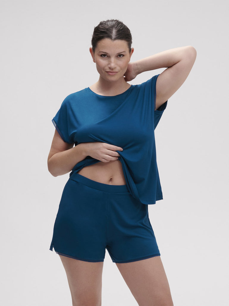 Aurore Short Poseidon Blue Simone Perele