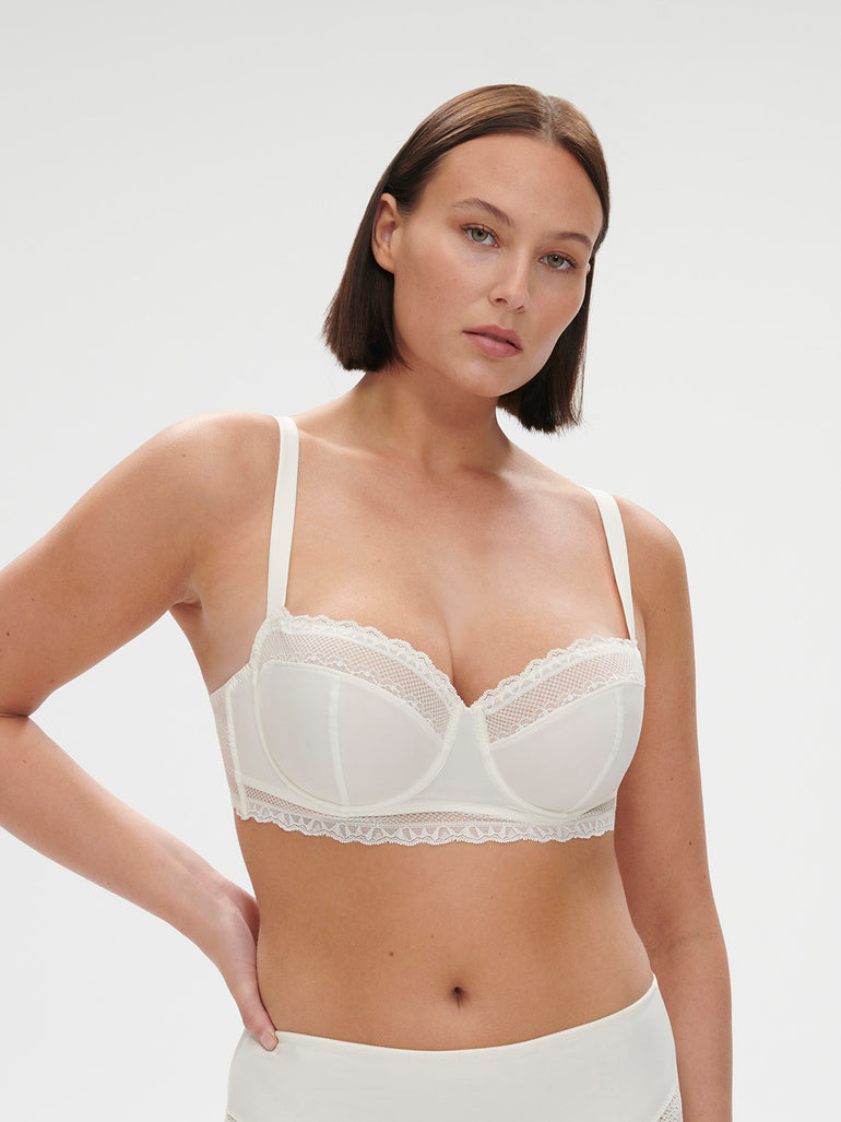 Destinée Demi Bra Ivory Simone Perele