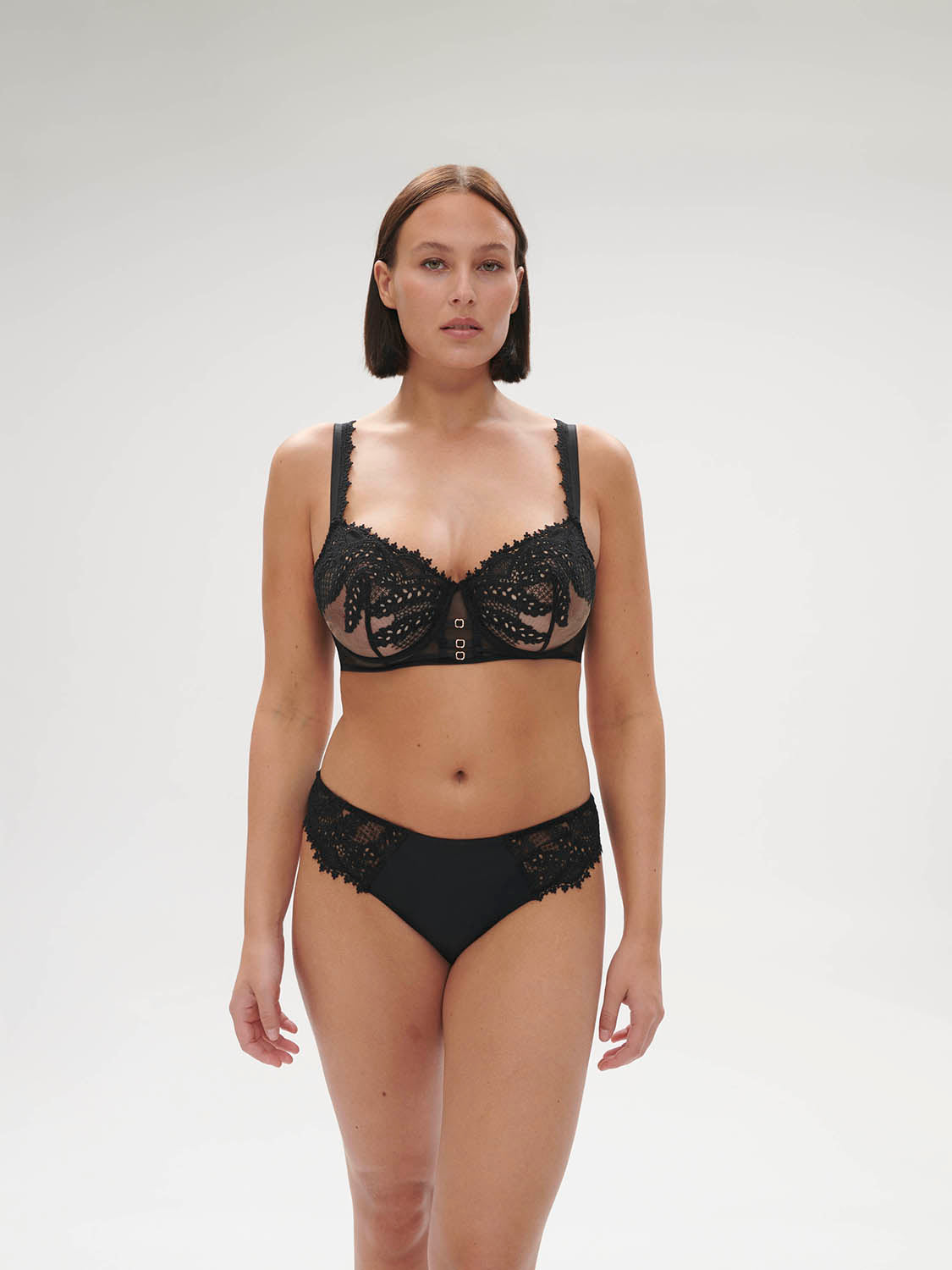 Mystic Sheer Demi - Black – Simone Pérèle