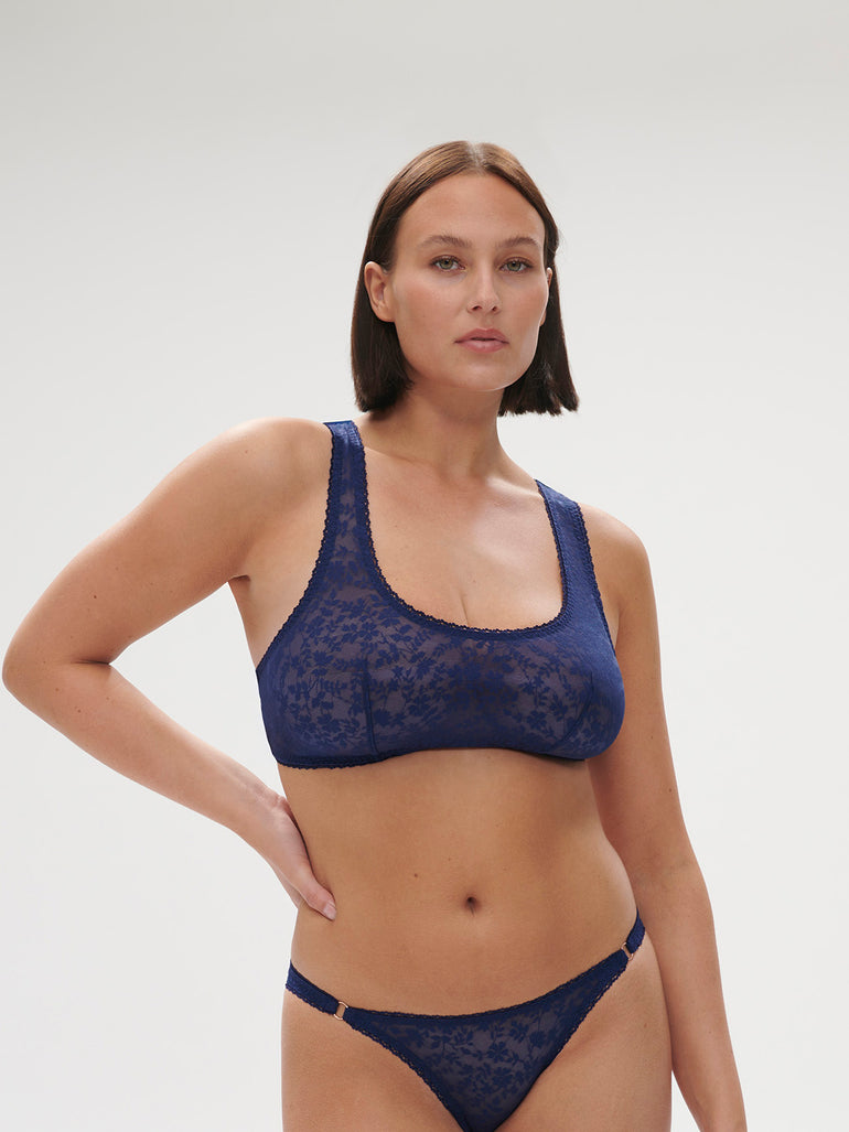 Thelma Bralette Midnight Blue Simone Perele