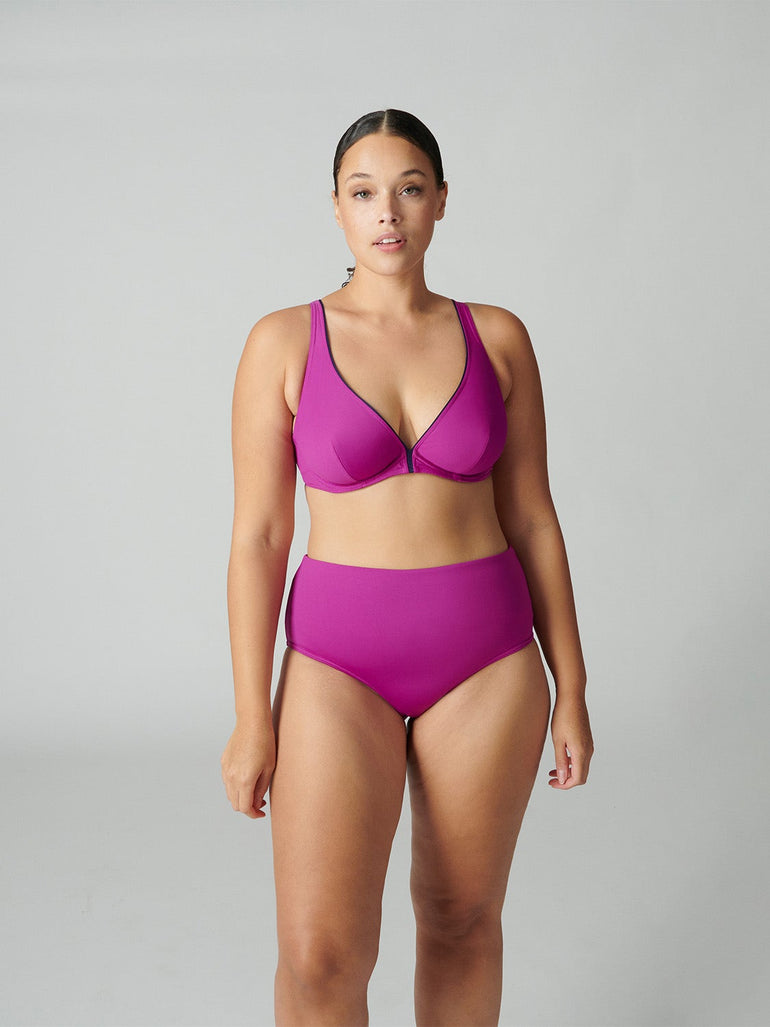 Calysta Retro Brief Swim Bougainvillea Simone Perele