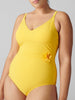 Dune Wireless Padded One Piece Swim Mimosa Yellow Simone Perele