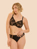 Intrigue Full Cup Bra Black Simone Perele