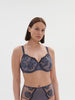 Intrigue Full Cup Bra Cinder Blue Simone Perele