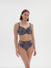 Intrigue Full Cup Bra Cinder Blue Simone Perele