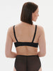 Intrigue Sheer Demi Bra Black Simone Perele