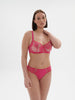 Intrigue Sheer Demi Bra Disco Pink Simone Perele