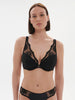 Intrigue Triangle Contour Bra Black Simone Perele