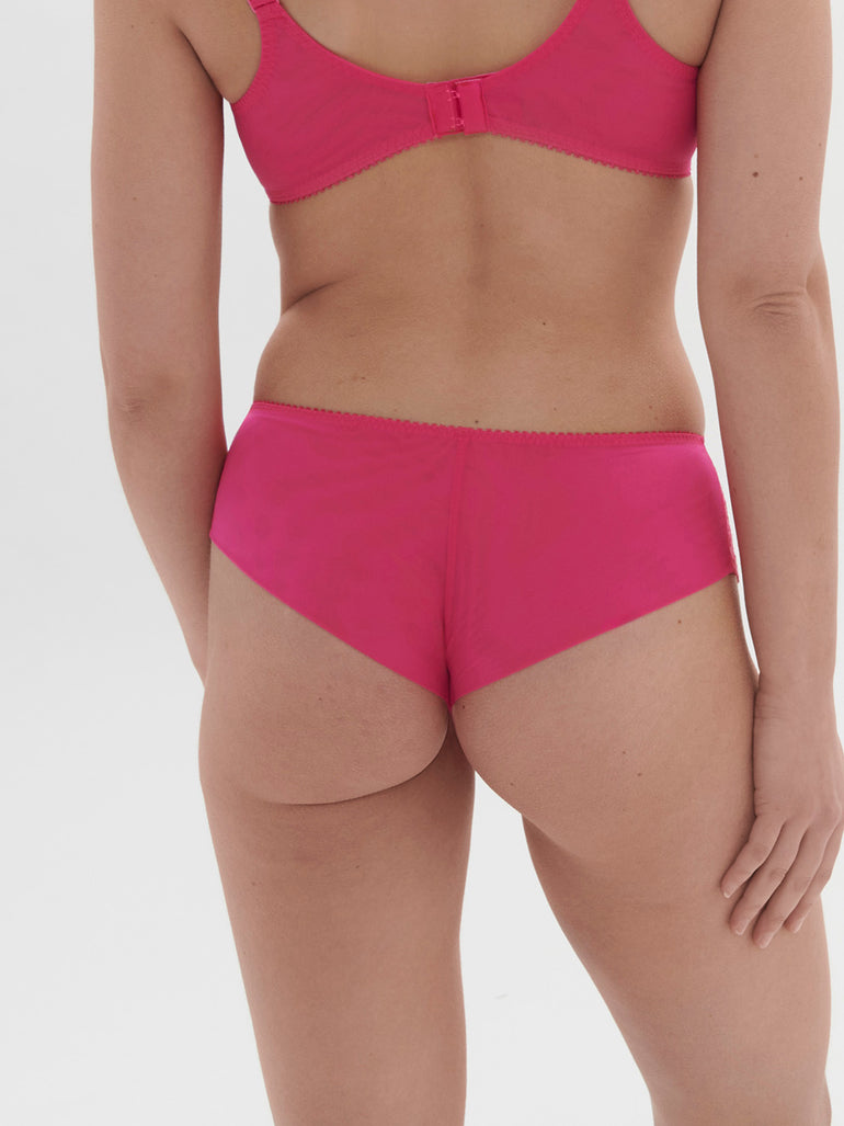 Intrigue Boyshort Panty Disco Pink Simone Perele