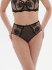 Intrigue Retro Brief Panty Black Simone Perele