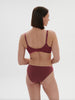 Scenario Full Coverage Plunge Spinel Red Simone Perele