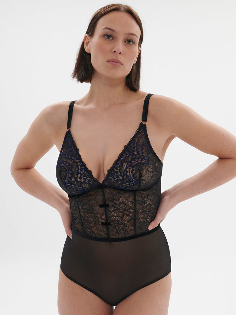 Scenario Bodysuit Black Simone Perele