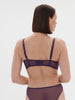 Celeste Sheer Demi Bra Euphoria Purple Simone Perele