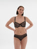 Jeanne Sheer Demi Bra Black Simone Perele