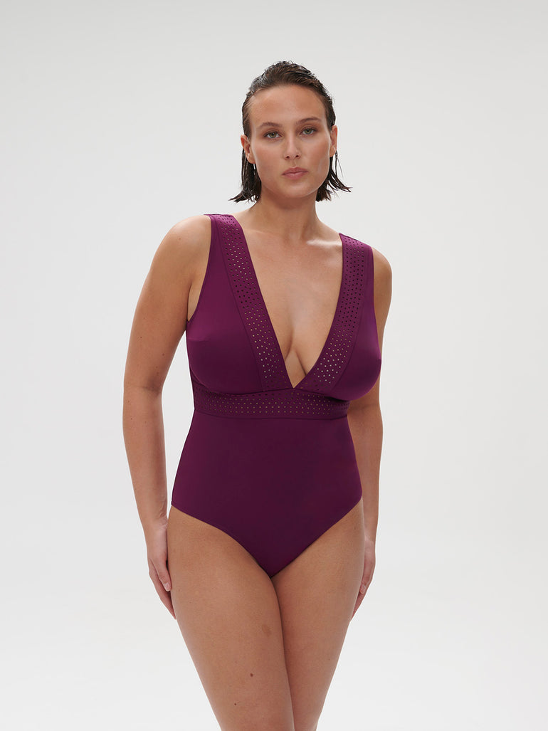 Hoya Wireless One Piece Swim Blackberry Simone Perele