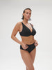 Hoya Underwire Plunge Swim Black Simone Perele