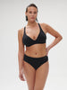 Palmeraie Underwire Plunge Swim Black Simone Perele