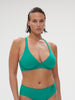 Palmeraie Underwire Plunge Swim Waterfall Green Simone Perele