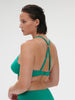 Palmeraie Underwire Plunge Swim Waterfall Green Simone Perele